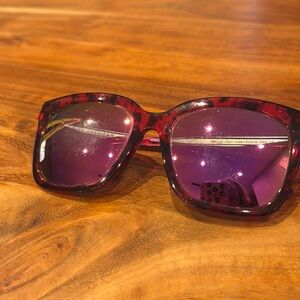 Diff 
Pink tortoise
Mirrored glass has some run off on front lenses